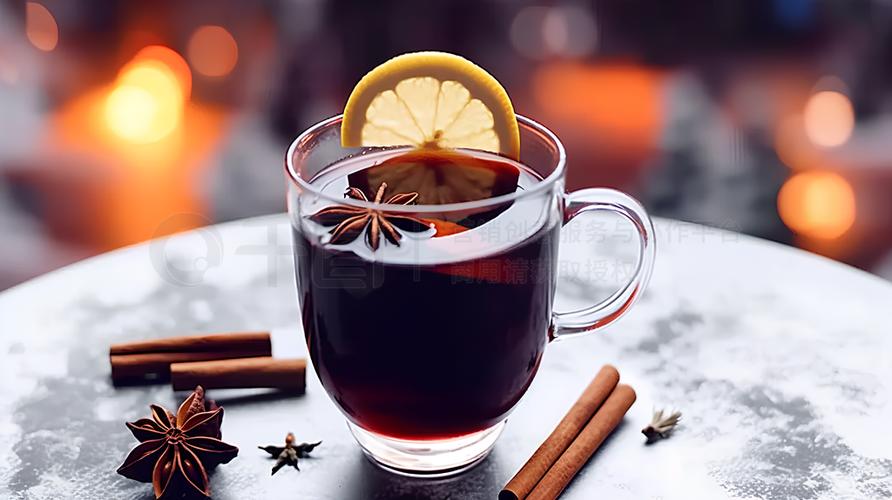 保健杯壁炉彩色图片菜单柴火成分垂直画幅柑橘含酒精饮料喝喝醉的茴芹
